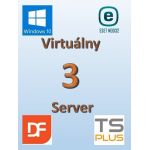 Virtuálny server pre 3 užívateľov